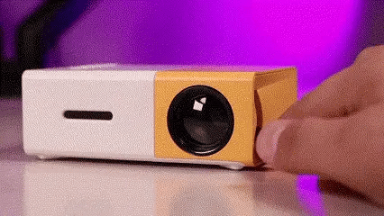 Meer Mini Projector YG-300 for home theatre