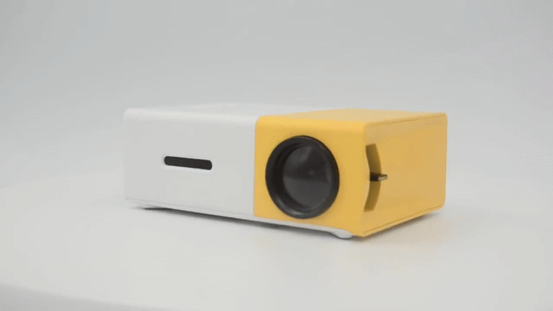 Meer Mini Projector YG-300 for home theatre