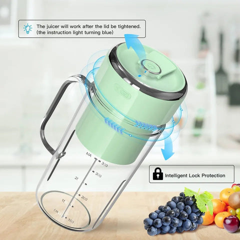 MINI SMOOTHIE BLENDER WITH STRAW