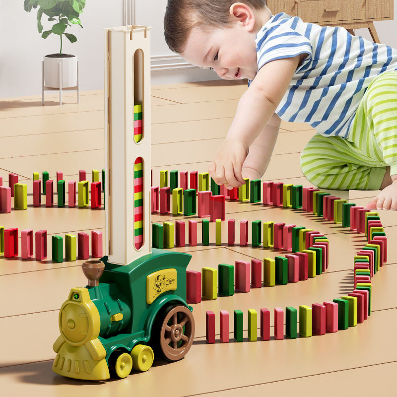 Cascade Domino Train