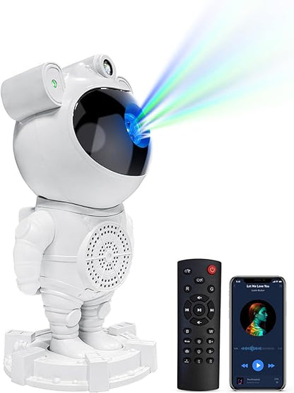 Astronaut Nebula Star Projector | 3D Space Galaxy Night Light & Remote Control LED Lamp 🌌🚀