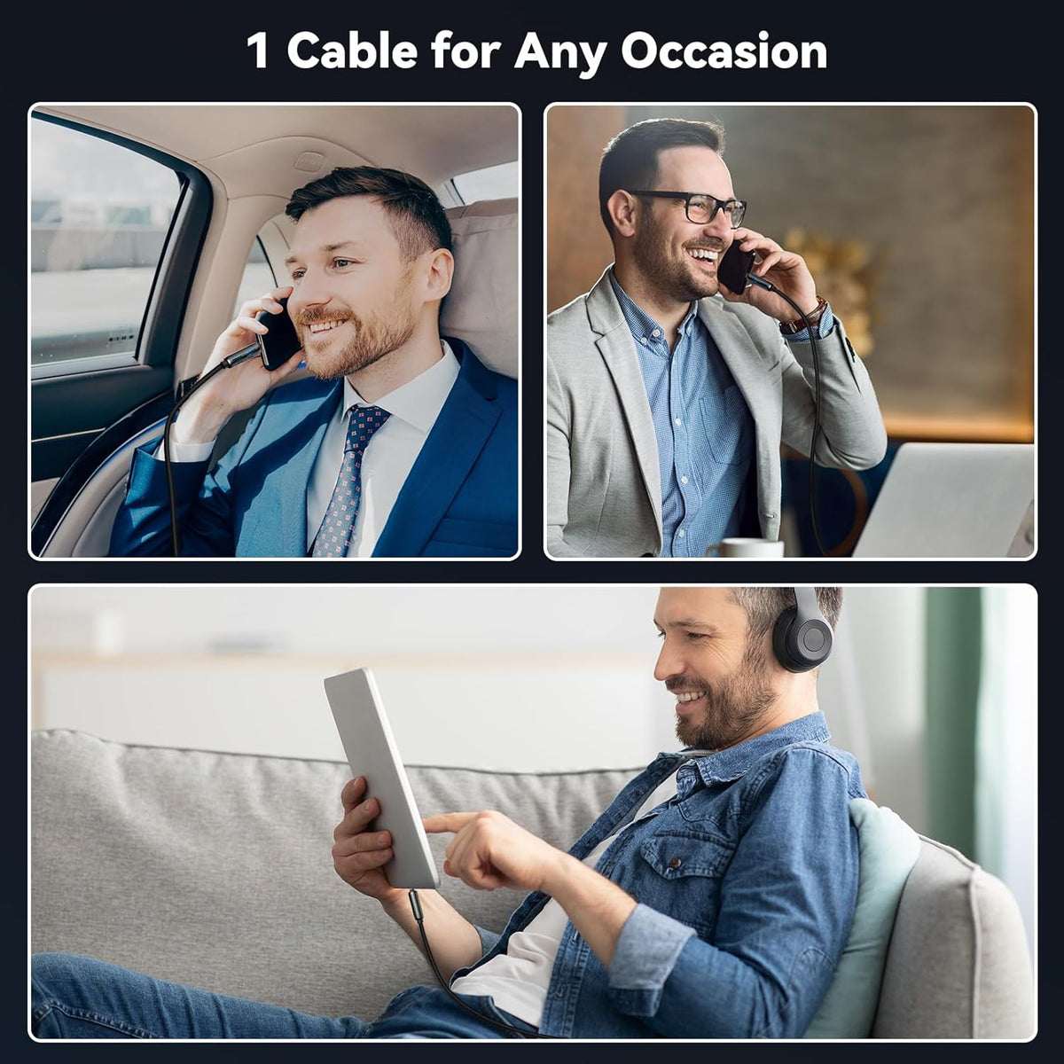 4-in-1 Multi USB Charging Cable