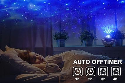 Galaxy Night Light Star Projector | Smart App Control Home Planetarium with Hi-Fi Bluetooth Speaker 🌌✨