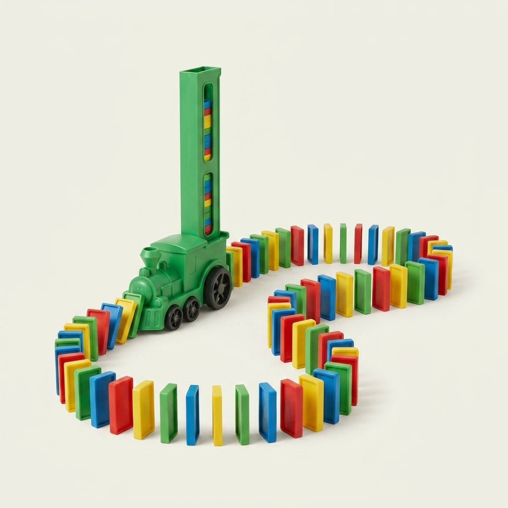 Cascade Domino Train