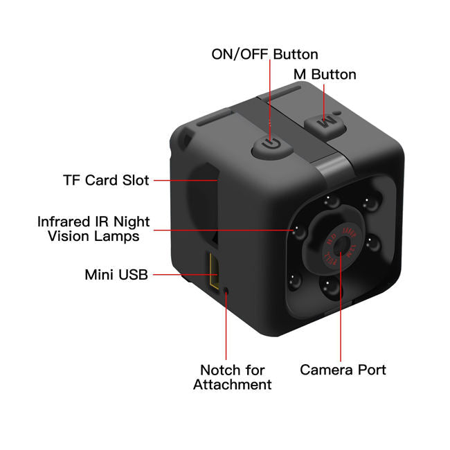 Mini Cube Security Camera