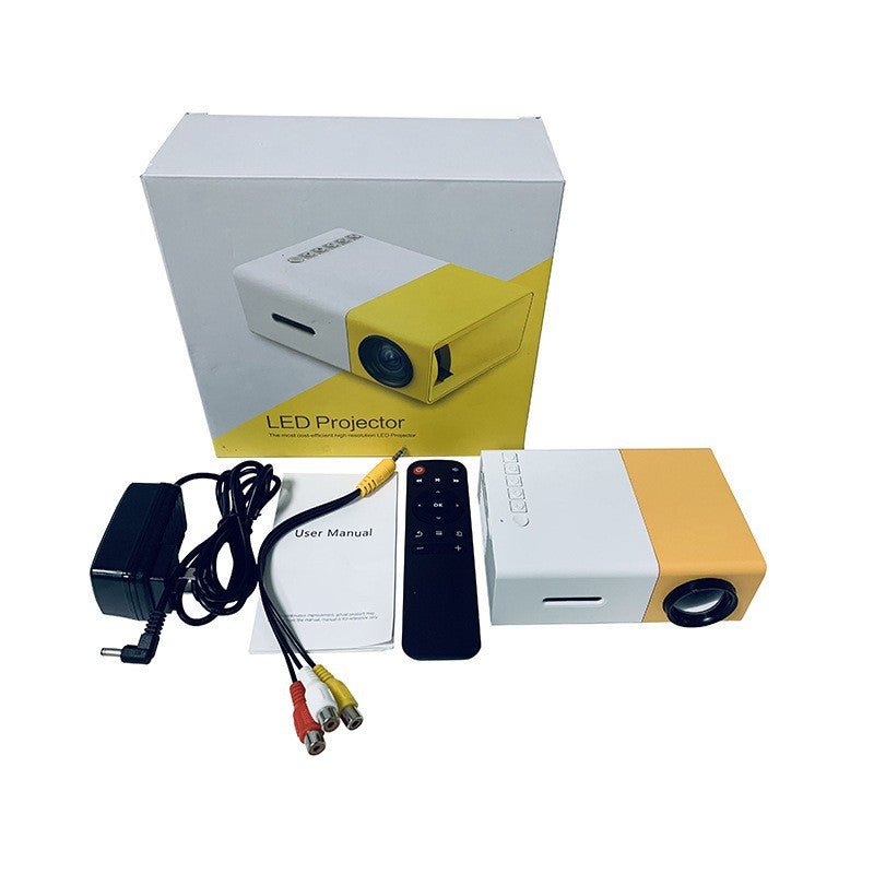 Meer Mini Projector YG-300 for home theatre
