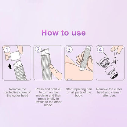 Double Head Electric Shaver