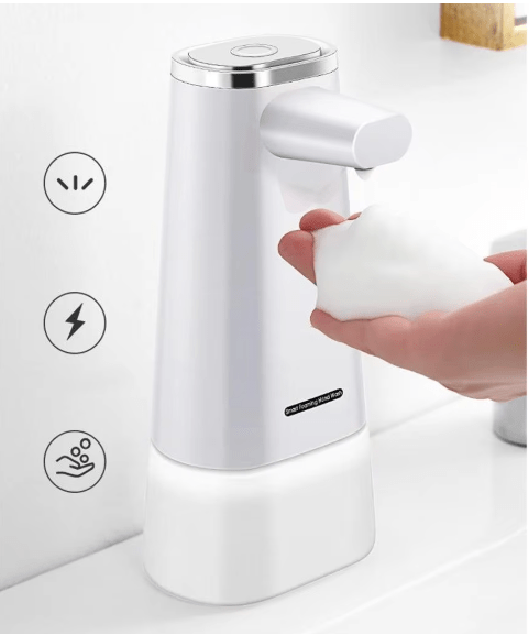 mart Automatic Soap Dispenser | Touchless Motion Sensor Countertop Pump for Kitchen & Bathroom 🧼✨